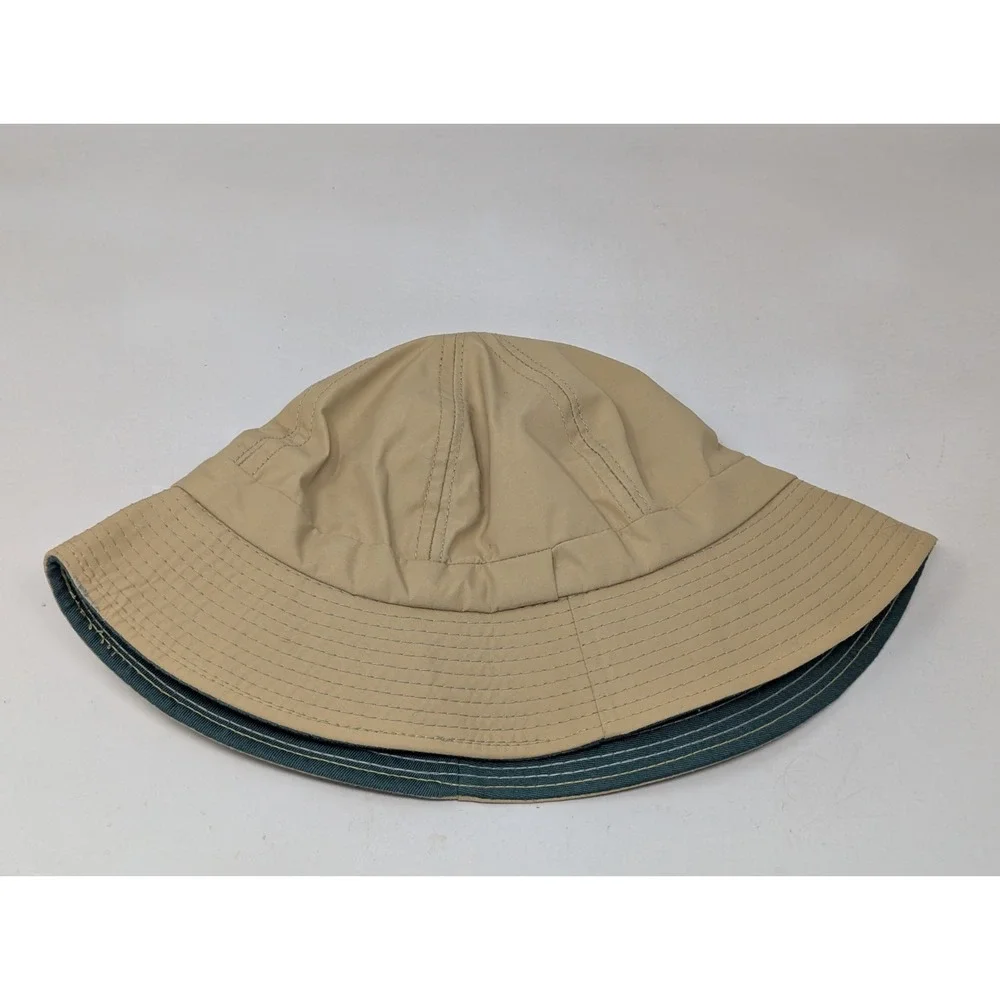 Vintage Columbia Khaki Safari Bucket‎ Golf Hat Size Large Gore-Tex Made in USA